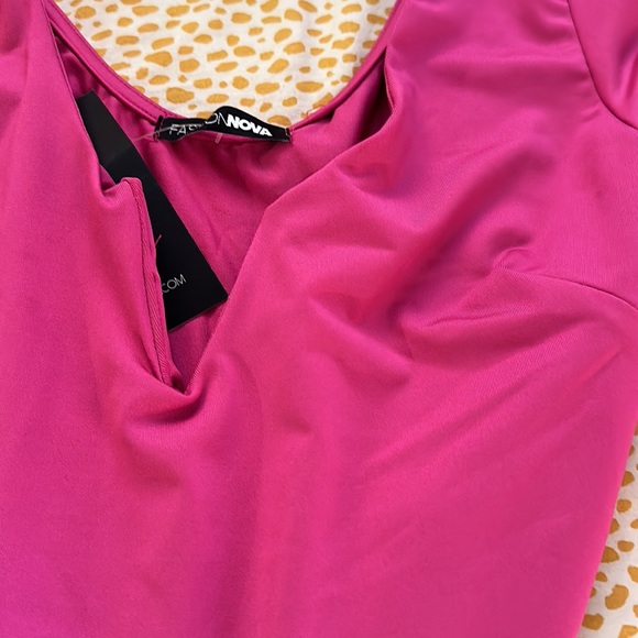 Fashion nova high waist bodysuit - Picture 2 of 4